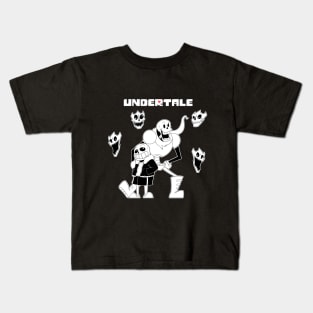 Undertale: Papyrus and Sans Kids T-Shirt